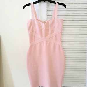 Nude Bandage Dress Size Med